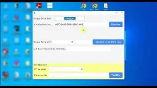 Génération clé d'activation Windev