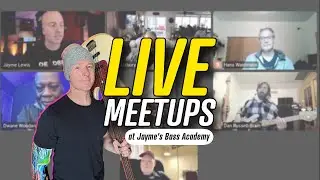 Live Meetups at Jayme's Bass Academy