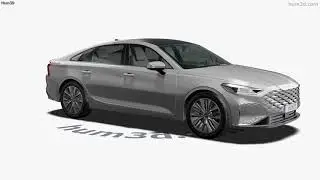 Kia K8 2024 3D model by 3DModels.org