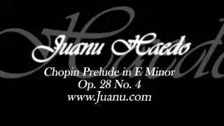 Chopin Prelude E minor (Op 28 No 4)