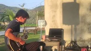 improvisasi blues rock E minor ballad (Erwin)