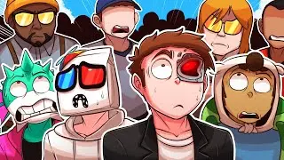 4 vs 100 PLAYERS in GTA5 Modded Races