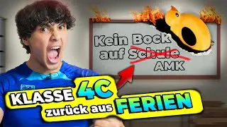 Der ERSTE Schultag von der KLASSE 4C 😳😂 | Schule mit 4C | Mohi__07
