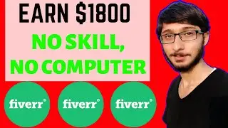 Fiverr Gigs that require no skills & Zero Knowledge | Make Money Online Today! - 