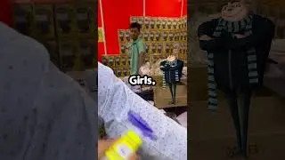 Gru’s Supermarket Adventure 😂