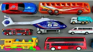 Cartoon for toys_bus_tractor_motorcycle_lorry_video.