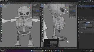 Modeling Skelly in Blender - 4 hours of work in less than 10 Minutes