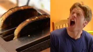 Every time you put toast down for just a bit longer