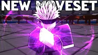 New GOJO MOVESET is OVERPOWERED in Roblox Heroes Battlegrounds