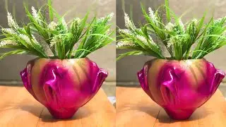 A New Twist on DIY Vases using Cloth : New idea!!💡🤯👌👌