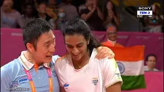 win gold🎖️PV Sindhu vs Jia Min Yeo Singapore in Women's Singles Semifinal#birimingham#commanwealth