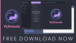PyDracula - FREE DOWNLOAD [ GITHUB ] AND NEW PROJECT IN PROGRESS - Mordern GUI For Python Apps