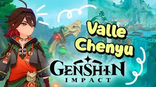 EXPLORANDO EL VALLE CHENYU! NUEVA ZONA DE LIYUE - GENSHIN IMPACT