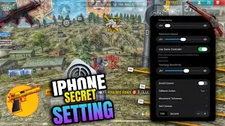 iPhone auto⚡️headshot setting for free fire | iPhone headshot setting⚙️ | iPhone headshot setting ff