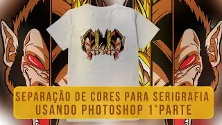 Separação de cores para serigrafia usando Photoshop 1° Parte