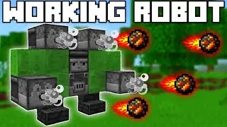 🦅 Minecraft Bedrock 1.21 | EASY ROBOT TUTORIAL!