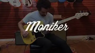 Moniker Guitars TV Yellow Dixie Bass with Seymour Duncan Antiquity Pbass Pickup (iPhone Vid)
