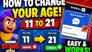 How to chat in Brawl Stars and how to change your age in Brawl Stars 