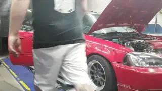 B18c ek civic crome tuned