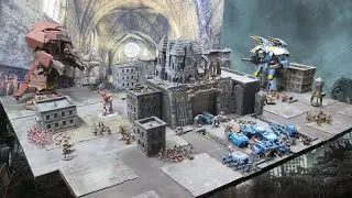 Worlds BIGGEST Warhammer 40k Animated Stop Motion Battle Report TERRA REVISITED