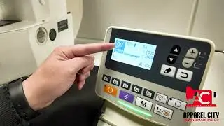 How to Select Different Patterns on the Artisan LK1900 Bartack Machine