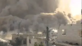 Syrian Government Base Bombed (May 2014)