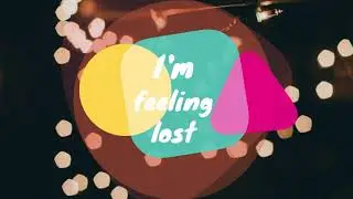Cristian Condrea - Lost Without You (lyrics video)