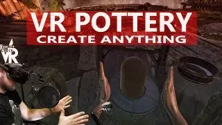 Create Pottery in VR with the DK2 and LEAP Motion Hand Controller