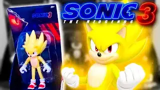 Sonic Movie 3 2.5 Inch SUPER SONIC FIGURE LEAK!!