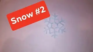 Origami - How To Make a Paper Snow #2