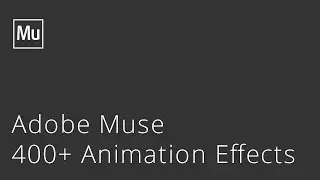 Adobe Muse Animista Animation Widget