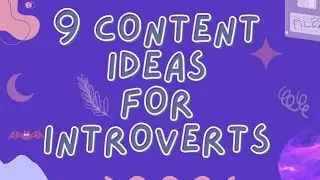 YouTube Content Ideas for Introverts Without Showing Face | YouTube for Beginners | TricksYoutube