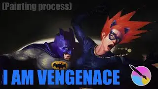 Hello, yes, this is Vengeance. // Batman and Catwoman painting process