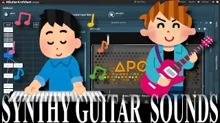 Synth Style Sounds with MGuitararchitect
