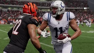 Indianapolis Colts vs Cincinnati Bengals - NFL Preseason 8/22 Full Game Highlights - (Madden 25 Sim)
