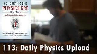 Physics GRE Study Vlog!