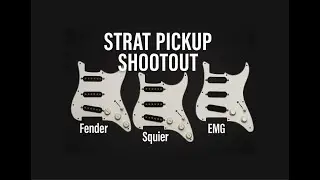 Which pickup set is THE BEST ? Fender / Squier / EMG - Guitar Pickups Comparison