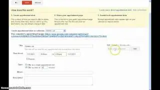 Google Calendar Appointment Slots