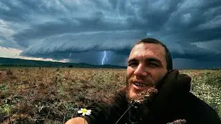 ЗАСАДА НА ГРОЗУ В ПОЛЕ | ГРОЗА НАДВИГАЕТСЯ | 18 Мая 2021 Года | Гром, Молния, Дождь. Украина