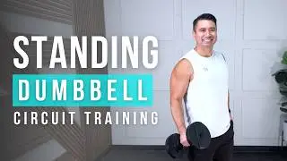 At-Home Dumbbell Circuit Workout - Lower and Upper Body Sweaty Routine