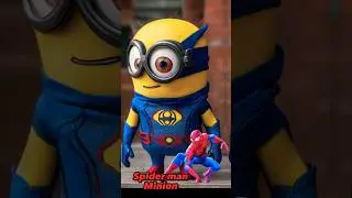 A Epic Fusion of Minions and the Avengers! Minion Avengers like #shorts#marvel#avengers#minions
