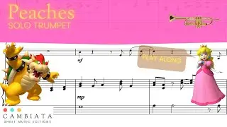 Peaches - Solo trumpet (Play Along)