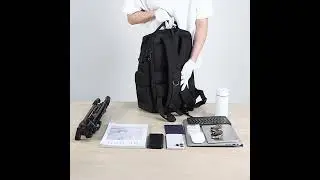 OZUKO 9772L/S BUSINESS BACKPACK / Polyester · 50X25X34CM · 1.85KG · 43L / 45X25X29CM · 1.35KG · 33L