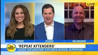 Repeat Attenders director Mark Dooley on 7 News Daily Edition