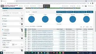 GDC Data Transfer Tool user interface