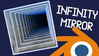 Make an Infinity Mirror in Blender!