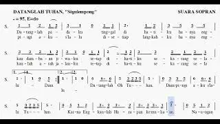 Natal - Datanglah Tuhan (Sopran) - Sigulempong
