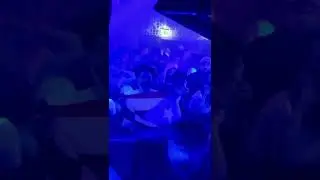 Louie Vega, Audio club Genève 05.2023 (Me with Puerto Rico flag)