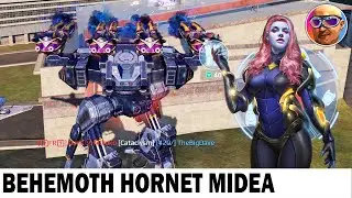 BEHEMOTH HORNET MK2 + MIDEA 70LVL WAR ROBOTS REMASTERED