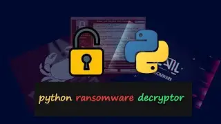 ransomware decryptor // writing the decryptor for the python ransomware